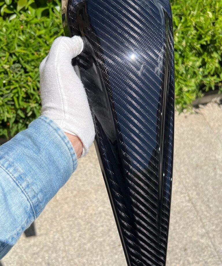 Art.Modena – Premium Quality Carbon Fiber Gas Tank Dash Cover (No Hole)