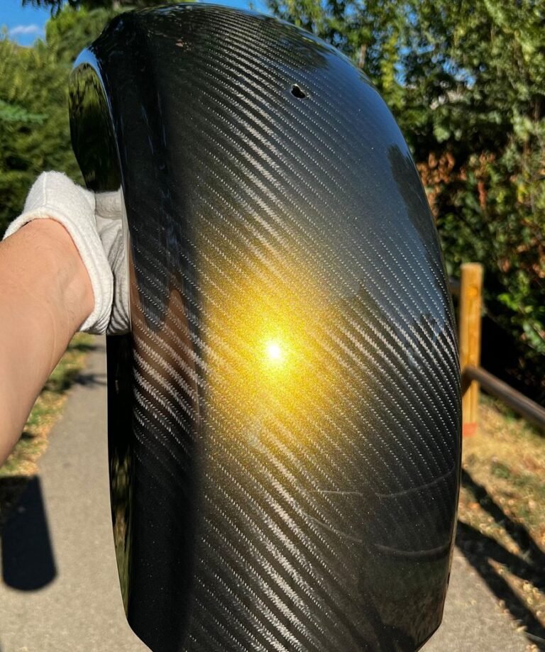 Art.Mugello Chopped Style- Premium Quality Carbon Fiber Rear Fender For all Touring Models From 2009 To 2024 and Up