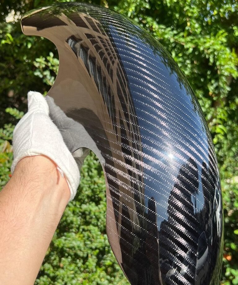 Art.Scarperia – Premium Quality Carbon Fiber 19″ Narrow Short Front Fender