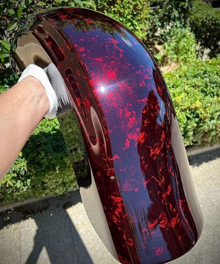 Art.Mugello – Premium Quality Carbon Fiber Rear Fender Smooth Tail For Custom Tail Lights For All New 2024 Touring Models